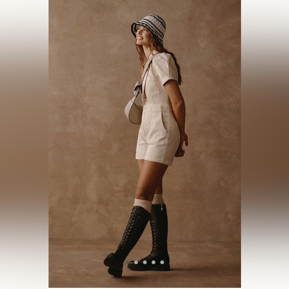 NWT Anthropogie The Kit utility romper
